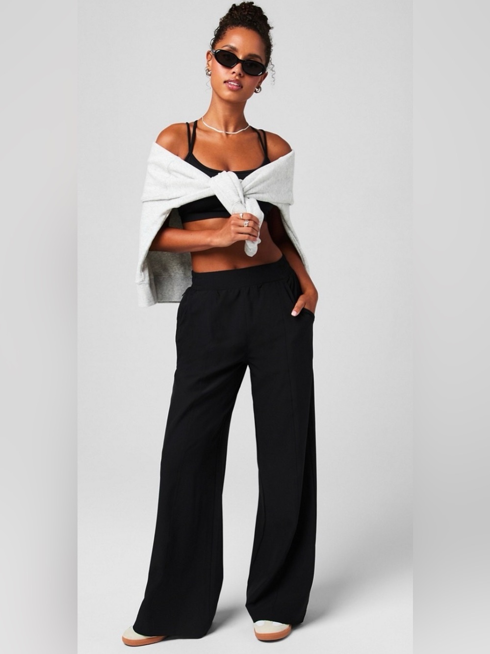 Fabletics Black downtown trousers